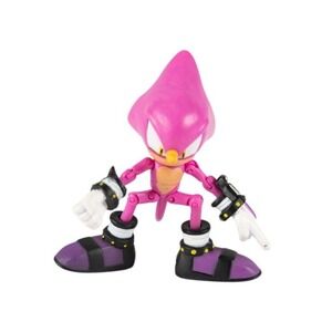 Jazwares Sonic the Hedgehog Espio the Chameleon Action Figure Pink Excellent 3"